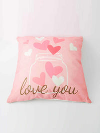 VALENTINE'S DAY HEARTS LOVE YOU THROW PILLOWS