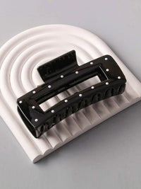 FASHION ASSORTED SHAPES BLACK HAIR CLAW CLIPS