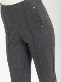 WOMEN'S ELASTIC WAIST SKINNY LEG PANTS