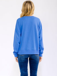 WOMEN'S LONG SLEEVE GRAPHIC PULLOVER SWEATER