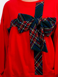WOMEN'S LONG SLEEVE HOLIDAY PULLOVER SWEATER