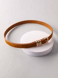 FASHION SQUARE BUCKLE WAIST BELT