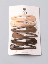 FASHION ASSORTED COLORS TIC TAC HAIR CLIPS
