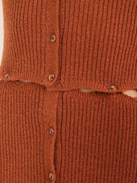 WOMEN'S LONG SLEEVE BUTTON CLOSURE V-NECK BODYCON MINI DRESS