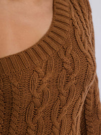 WOMEN'S ONE SHOULDER LONG SLEEVE BODYCON KNIT MINI DRESS