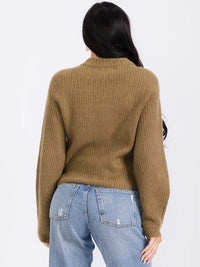 WOMEN'S LONG SLEEVE PULLOVER SWEATER