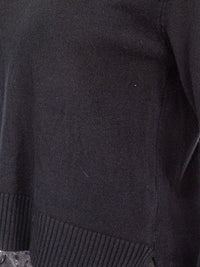 WOMEN'S LONG SLEEVE TURTLE NECK BLOUSE TOP