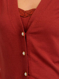 WOMEN'S SHORT SLEEVE CARDIGAN & TANK TOP 2PC SET