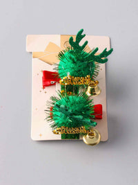 FASHION HOLIDAY HAIR CLIPS 2PCS. SET