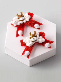 FASHION HOLIDAY HAIR CLIPS 2PCS. SET