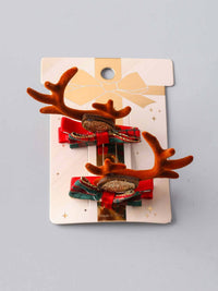 FASHION HOLIDAY HAIR CLIPS 2PCS. SET
