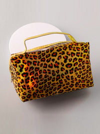 WOMEN'S ANIMAL PRINT COSMETIC BAG