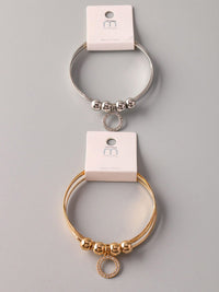 WOMEN'S FASHION GOLD & SILVER BRACELET