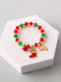 FASHION ASSORTED HOLIDAY PENDANT BRACELET