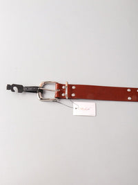 FASHION STUDS DETAILED MEDIUM BUCKLE WAIST BELT