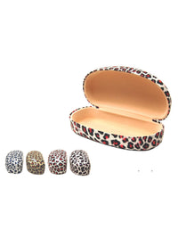 FASHION ASSORTED COLORS ANIMAL PRINT GLASSES CASES