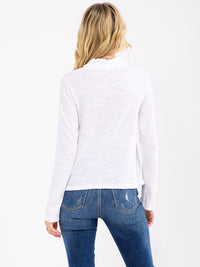 WOMEN'S LONG SLEEVE TURTLE NECK TOP