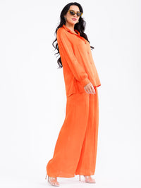 WOMEN'S LONG SLEEVE BUTTON UP BLOUSE