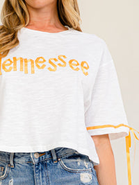 WOMEN'S SHORT SLEEVE TENNESSEE BASIC TOP