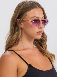 WOMEN'S ELLURE FASHION EYEWEAR ASSORTED COLORS SUNGLASSES