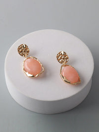 FASHION ASSORTED COLORS STONES EARRINGS