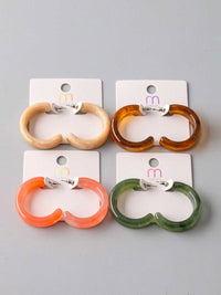 FASHION ASSORTED COLORS EARRINGS