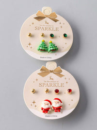 FASHION ASSORTED CHIRSTMAS EARRINGS SETS