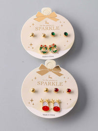 FASHION ASSORTED CHIRSTMAS EARRINGS SETS
