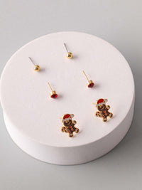 FASHION ASSORTED CHIRSTMAS EARRINGS SETS