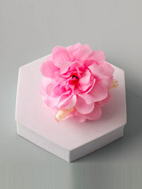 FASHION ASSORTED COLORS FLOWER CLAW HAIR CLIPS