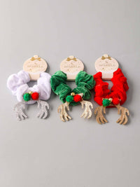 FASHION HOLIDAY ASSORTED COLORS SCRUNCHIES