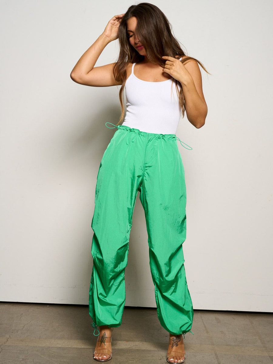 Oranj Elastic Waist Jogger Pants with Textured Pockets BCBSK-25700-3325 - Washington