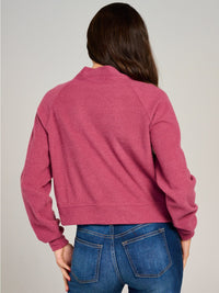 WOMEN'S LONG SLEEVE BUTTON CLOSURE SWEATER