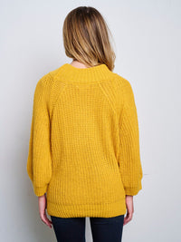 WOMEN'S LONG SLEEVE KNITTED PULLOVER SWEATER