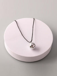 FASHION SILVER & GOLD PENDENT NECKLACE