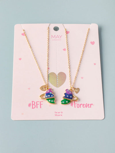 FASHION ASSORTED BFF CHARMS & NECKLACE