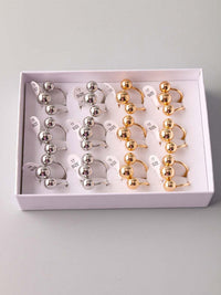 WOMEN'S FASHION GOLD & SILVER RINGS