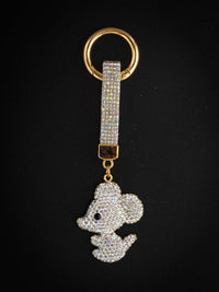 FASHION RHINESTONES PENDANT KEYCHAIN