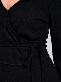 WOMEN'S LONG SLEEVE TOP & ELASTIC WAIST PANTS RIBBED 2PC. SET