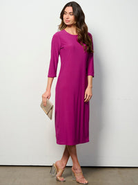WOMEN'S SLEEVELESS FLOWER DETAILED HIGH LOW MIDI DRESS (Copy)