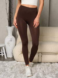 WOMEN'S FLEECE BASIC LEGGINGS