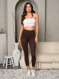WOMEN'S SOLID BASIC LEGGINGS