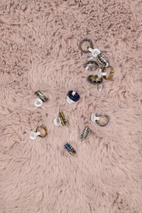 WOMEN'S ASSORTED COLORS STAINLESS STEEL RINGS