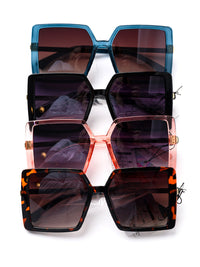 WOMEN'S DAZEY SHADES FASHION EYEWEAR ASSORTED COLORS SUNGLASSES