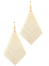 Triangle Drop Earrings