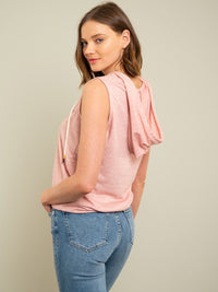 WOMEN'S HOODIE VEST