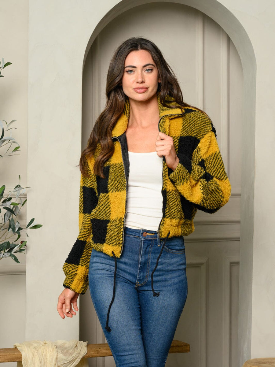 All-Over Print Women's Cropped Jacket | 245GSM Cotton main image 0