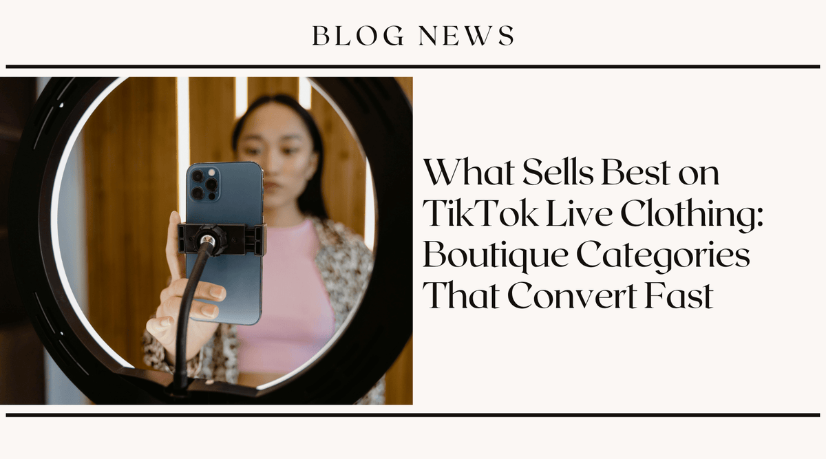 What Sells Best on TikTok Live Clothing: Boutique Categories That Convert Fast