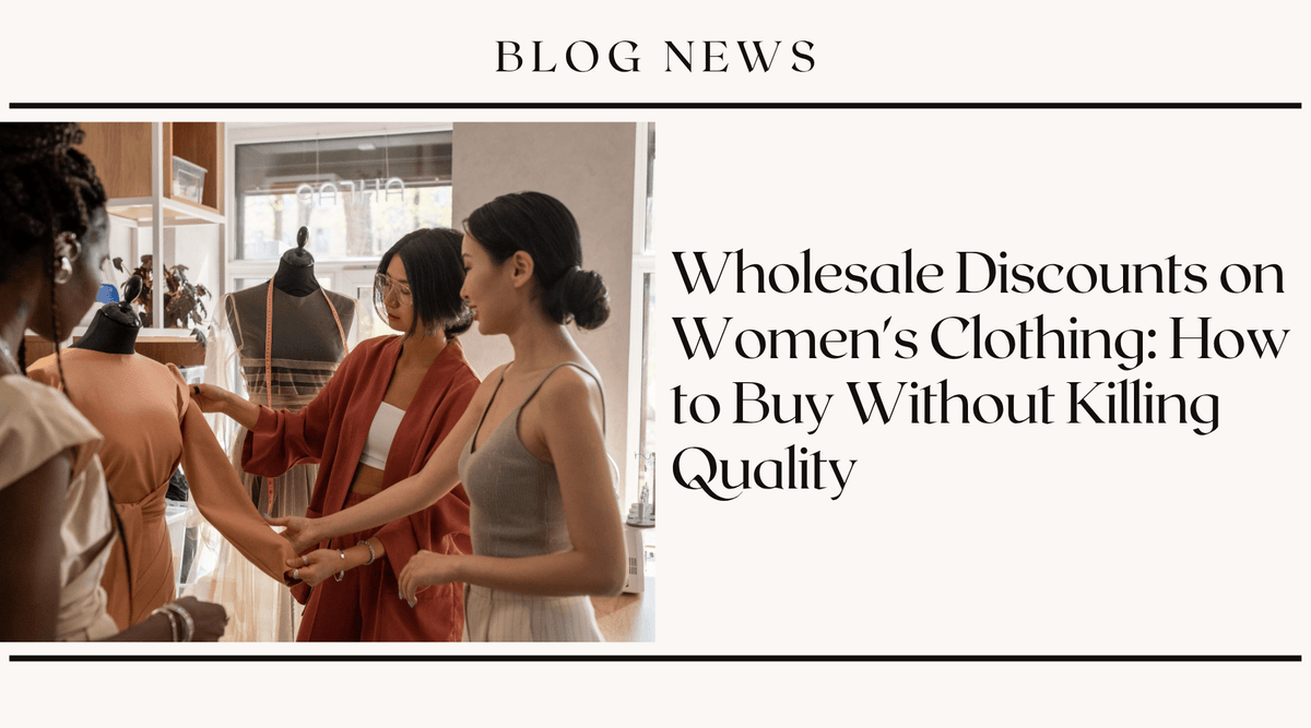 Wholesale Discounts on Women's Clothing: How to Buy Without Killing Quality