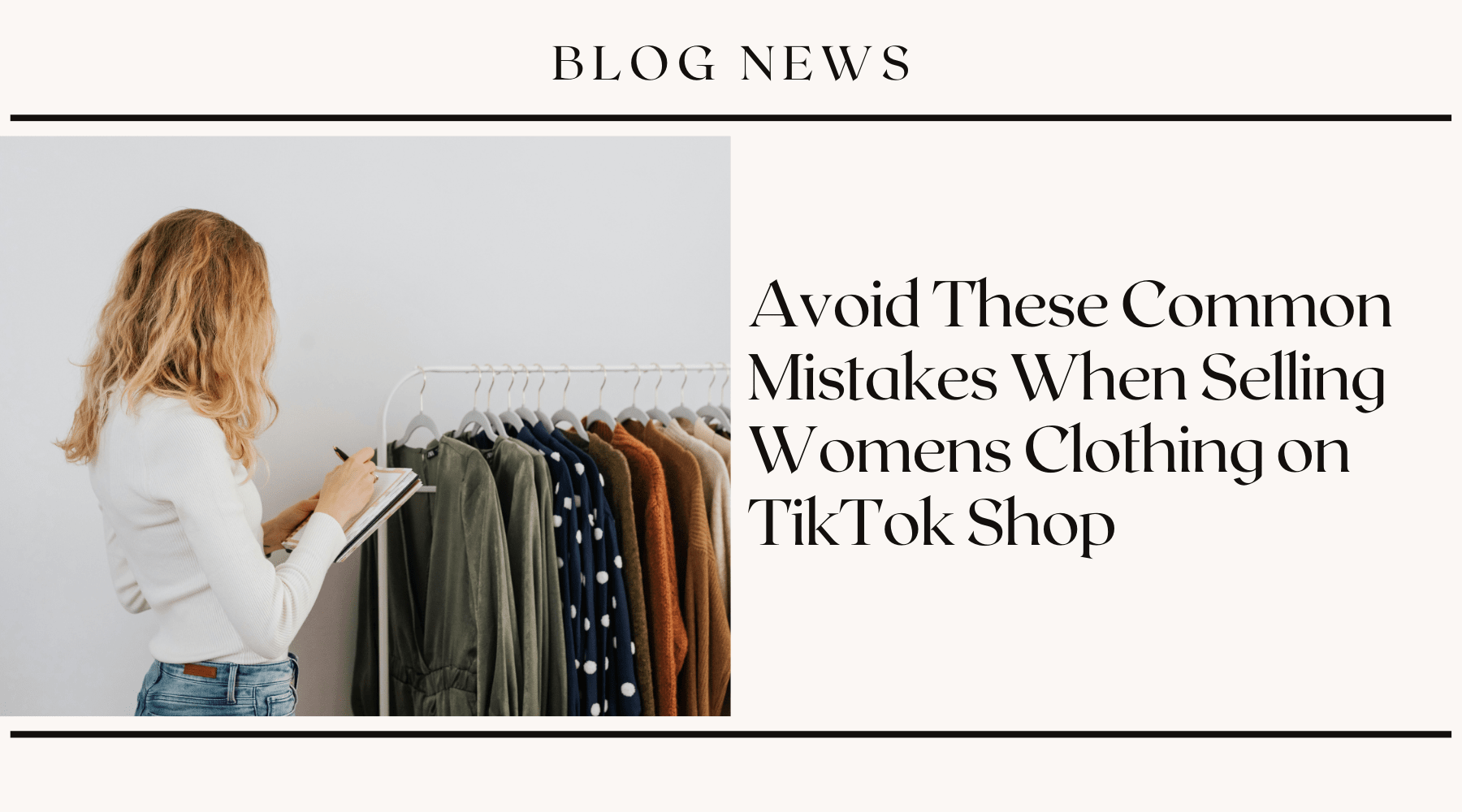 Common Mistakes Selling Women's Clothing on TikTok Shop ...